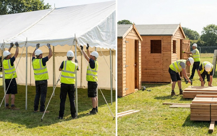 Tents & Sheds Installation